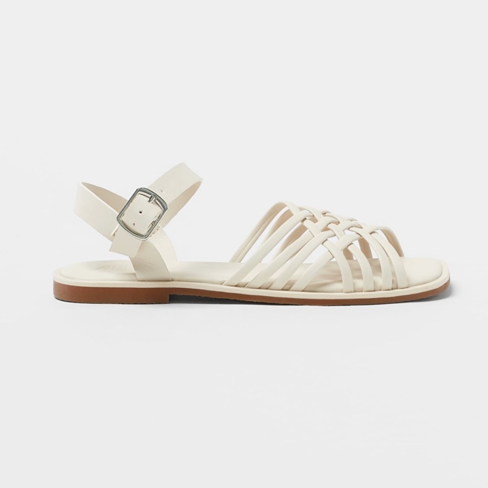 ๐ซ Zara Flat Fisherman Sandals - New ๐ซ - Picture 3 of 11